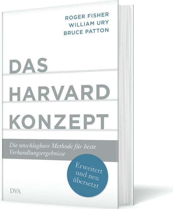Actual product image Das Harvard-Konzept (German, William Ury, Roger Fisher, 2018)