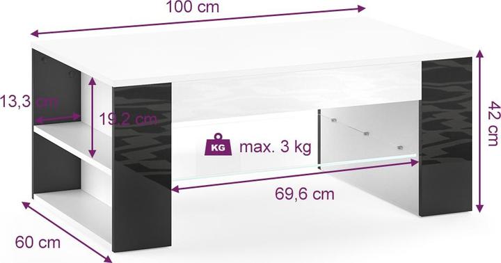 Image du produit Vicco Stelios (100 x 42 x 60 cm)