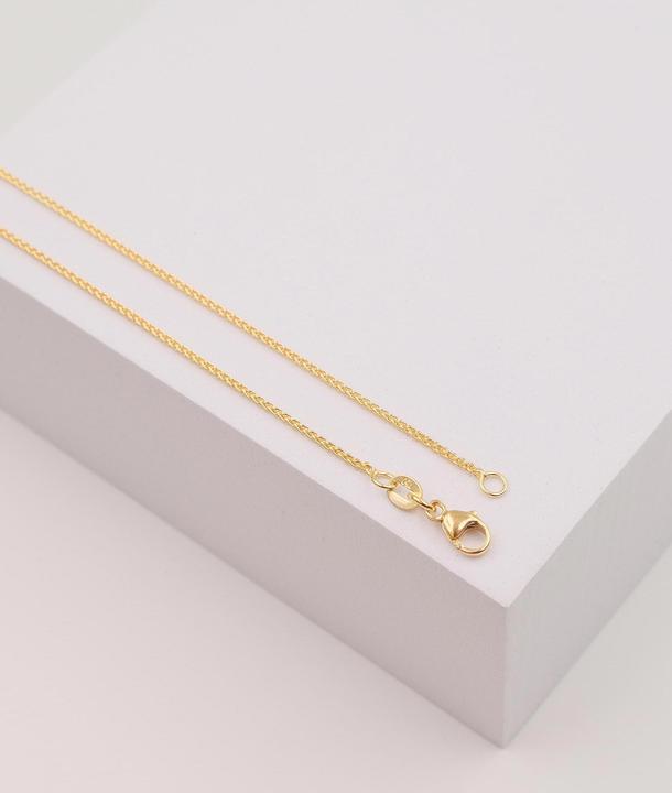 Actual product image Muau Pigtail (750/18K yellow gold, 45 cm)