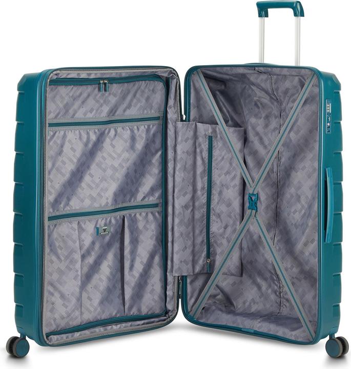 Actual product image Roncato Skyline 2.0 4-wheel trolley 79 cm with stretch fold (107 l, XL (from 140l))