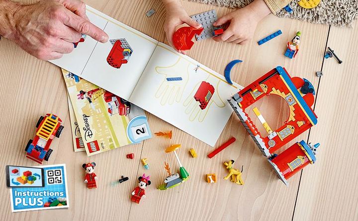 Image du produit LEGO La caserne de pompiers et le camion de pompiers de Micky (10776, LEGO Disney)