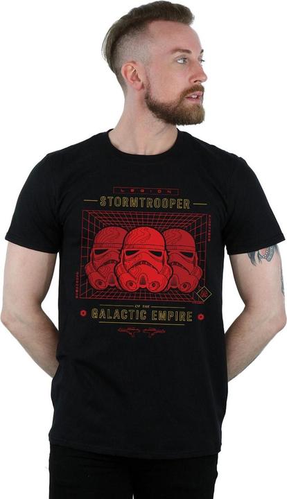 Produktbild Star Wars Stormtrooper Legion Grid TShirt (4XL)