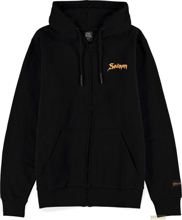 Difuzed LORD OF THE RINGS - Sauron - Pull à Capuche Zipper Homme (M) (M)