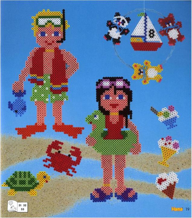 Immagine prodotto Hama Perlen Libretto d'ispirazione Hama Iron on Beads