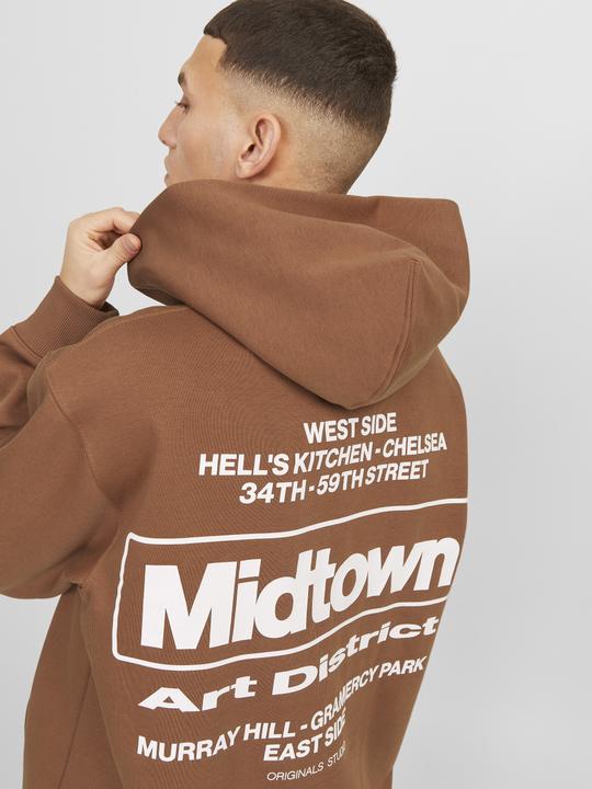 Produktbild Jack & Jones Jorurban Edge Graphic Sweat Hood Ln (XS)