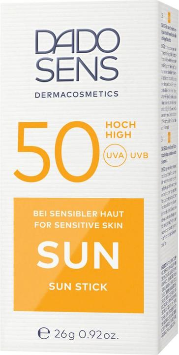 Immagine prodotto Dado Sens Stick Fattore di protezione solare 50 (Stick solare, Crema solare viso, SPF 50, 26 g)