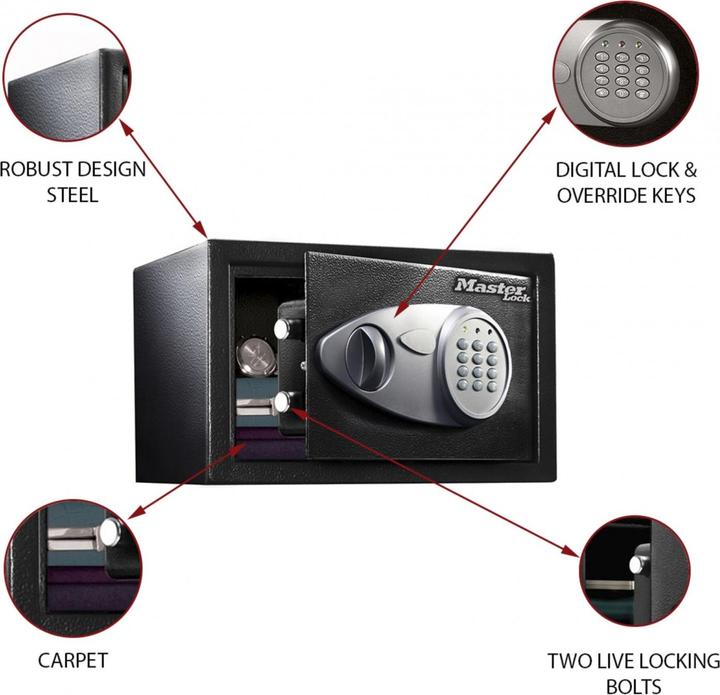 Image du produit Master Lock Coffre-fort de sécurité (16.44 l)