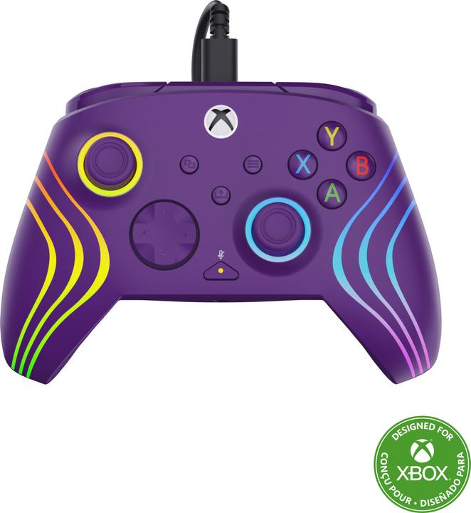 Turtle Beach Afterglow Wave Wired Controller · XB · Purple (Xbox Series X, Windows, Xbox One S)