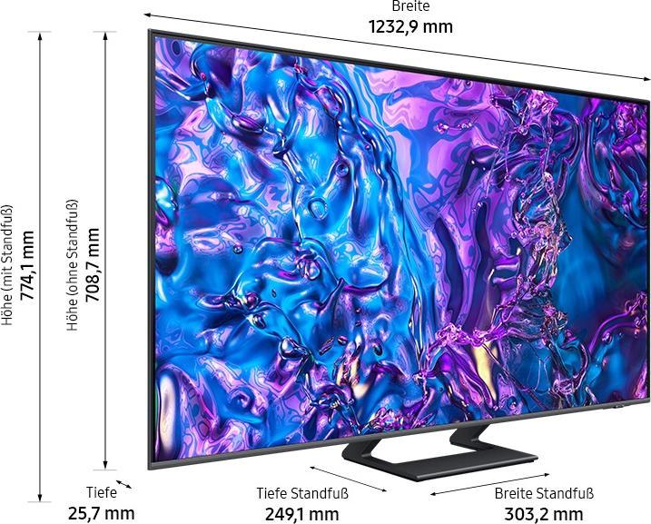 Actual product image Samsung GQ55Q74DATXZG (55", QLED, 4K, 2024)