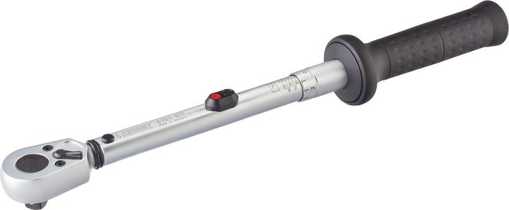 Actual product image HAZET Torque wrench 6121-1CT ∙ Nm min-max: 20 - 120 Nm ∙ Tolerance: 2% ∙ Square, solid 12.5 mm (1/2… (1/2", 20 Nm, 120 Nm)