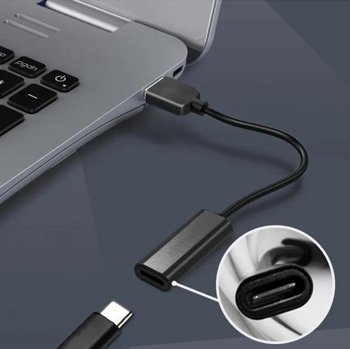 Produktbild PowerGuard USB-C to Lenovo Square Notebook PD Charger Adapter 65W 20V (10.5 x 4.2mm) (65 W)
