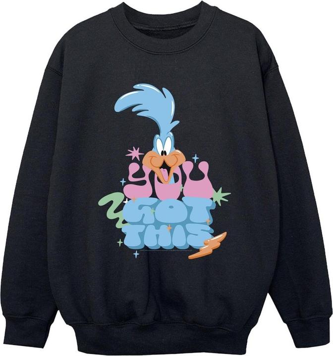 Actual product image Looney Tunes Boys Roadrunner You Got This Sweatshirt (116)