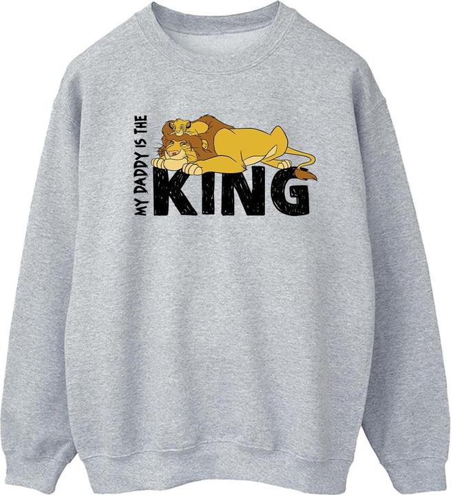 Image du produit Disney - Sweat THE LION KING DADDY IS KING - Femme (XL)