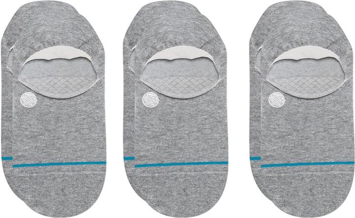 Produktbild Stance Socken Icon No Show Heather Grey 3er-Pack (3er Pack, 38, 39, 40, 41, 42, 38 - 42)
