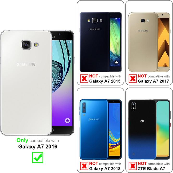 Productafbeelding Cadorabo Boek Jeans Optiek Cover (Samsung Galaxy A7 (2016))