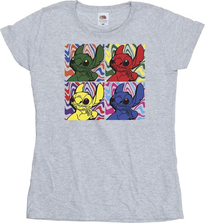 Immagine prodotto Disney Lilo & Stitch Pop Art Maglietta Donna (L)