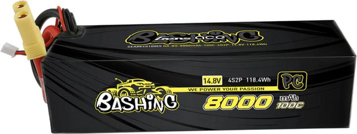 Productafbeelding Gens Ace Gens ace 8000mAh 14.8V 100C 4S2P Lipo accu (14.80 V, 8000 mAh)