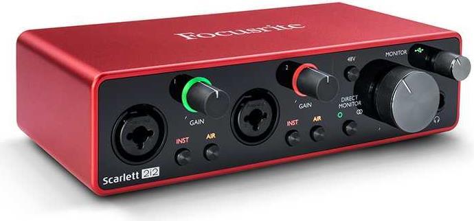 Focusrite Scarlett 2i2 3rd gene (USB)