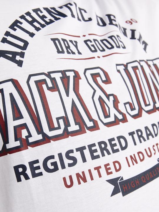 Produktbild Jack & Jones Jjelogo Tee Ss O-Neck 2 Col Aw24 S Pls (6XL)