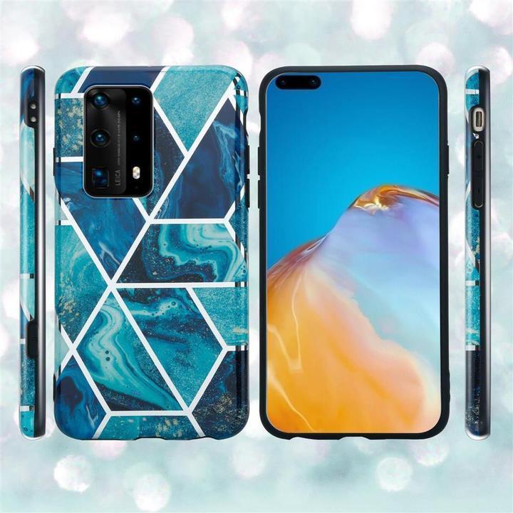Immagine prodotto Cadorabo IMD TPU Colourful Marble Cover (Huawei P40)