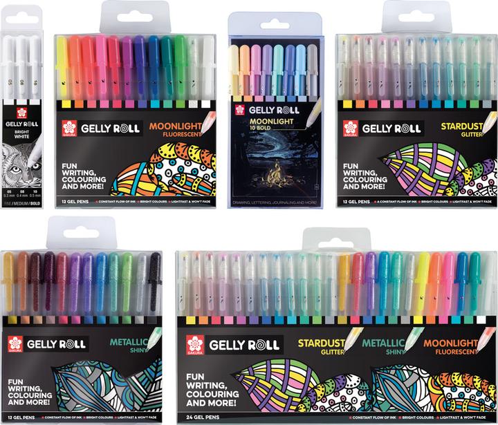 Image du produit Sakura Roller Gelly (Lot de 8, 8 x)