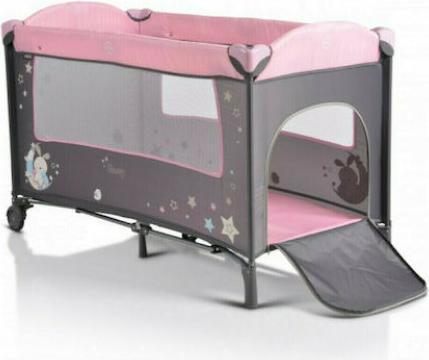 Actual product image Moni Travel cot Sleepy with wheels