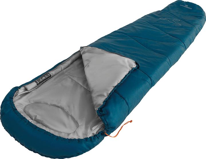 Actual product image Easy Camp Sleeping bag Starling Mummy Blue 8?C (dark blue/grey, model 2025)