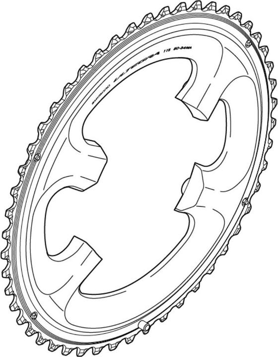 Produktbild Shimano Ultegra FC-6800 Kettenblätter (46)