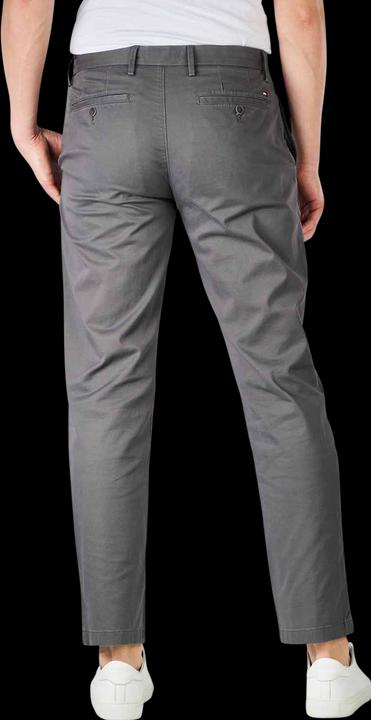 Actual product image Tommy Hilfiger Pima Cotton Denton Chino Straight Fit Dark As (W30/L32)