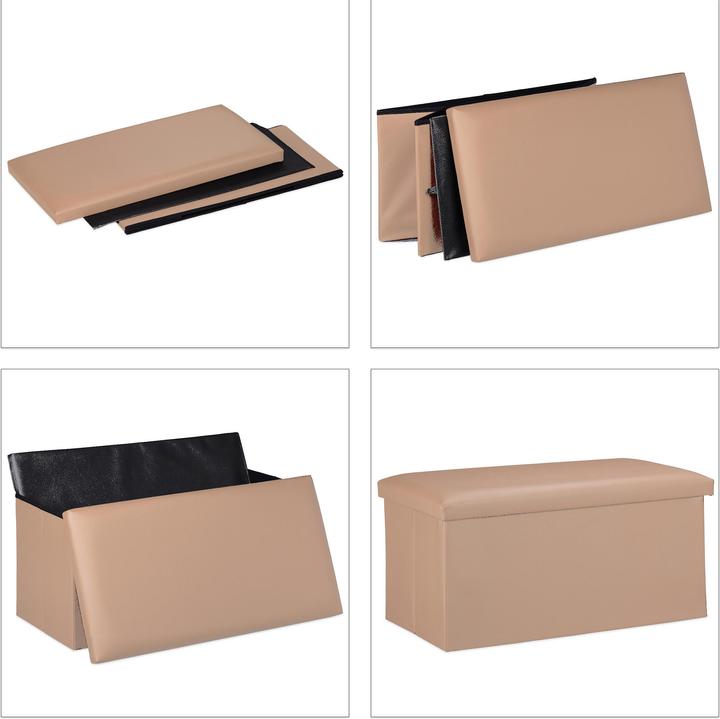 Actual product image Relaxdays Storage Bench (76.50 cm)