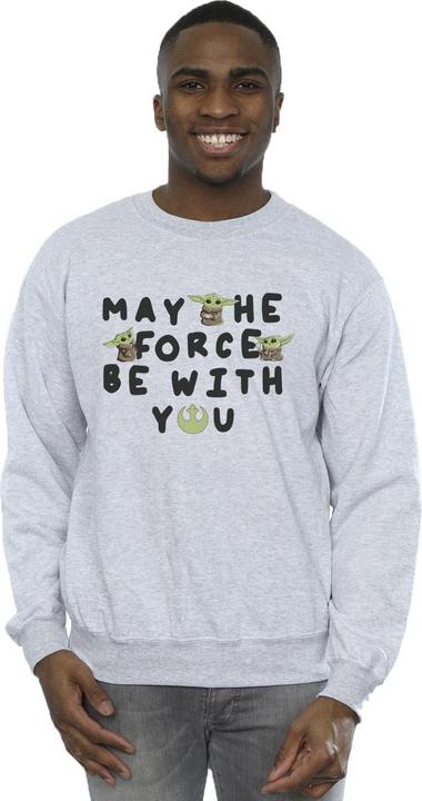 Produktbild Star Wars The Mandalorian Grogu May The Force Be With You Sweatshirt (S)