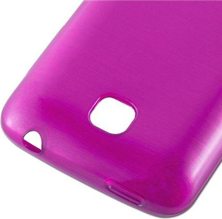 Actual product image Cadorabo TPU Brushed Cover (LG Optimus L3 II)