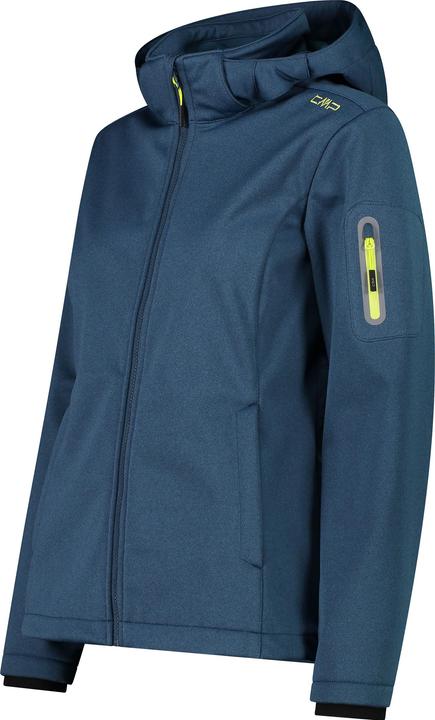 Actual product image CMP Campagnolo Women's Jacket Zip Hood Melange Softshell (48)