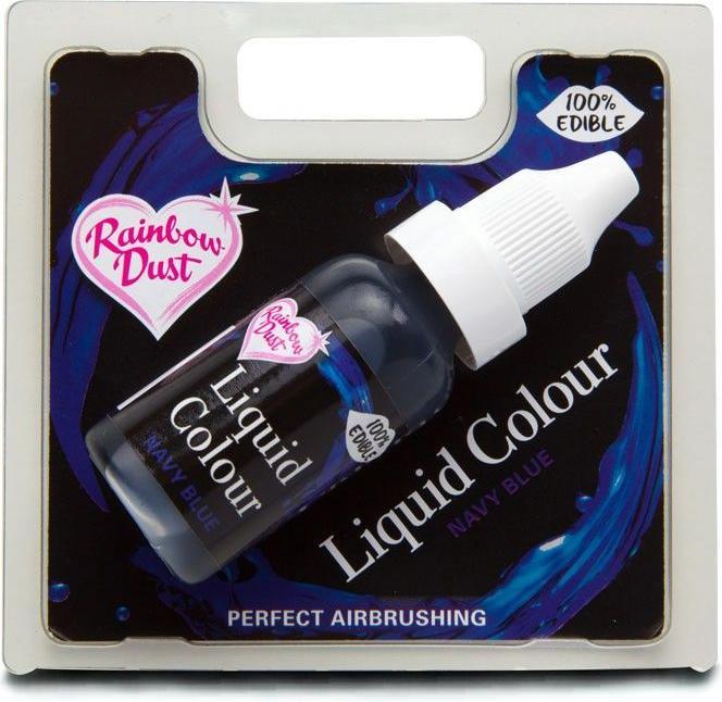 Image du produit Rainbowdust Peinture Airbrush bleu foncé (16 ml)