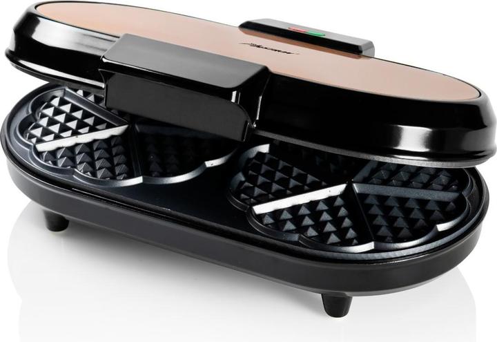 Immagine prodotto Bestron Doppia piastra per waffle per ottenere i classici waffle a forma di cuore