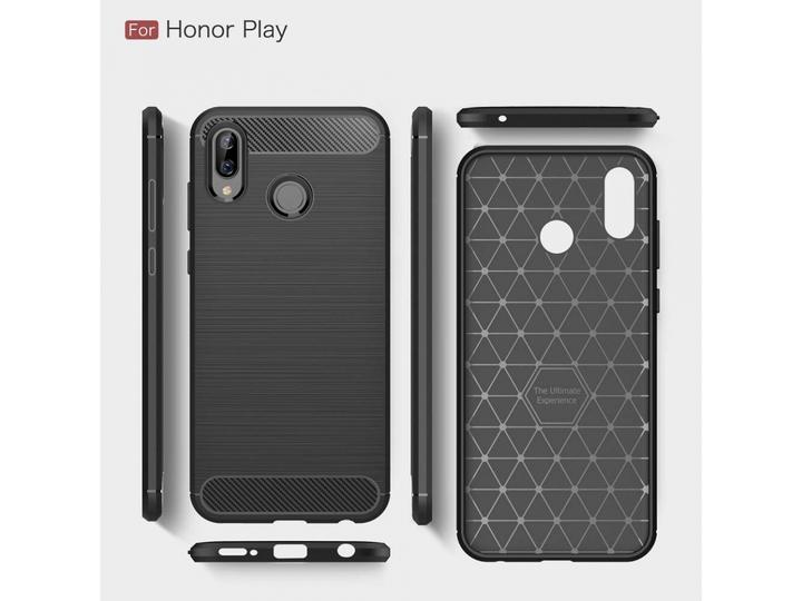 Image du produit Screenguard Housse Honor Play Carbon Brushed Soft TPU (Honor Play)