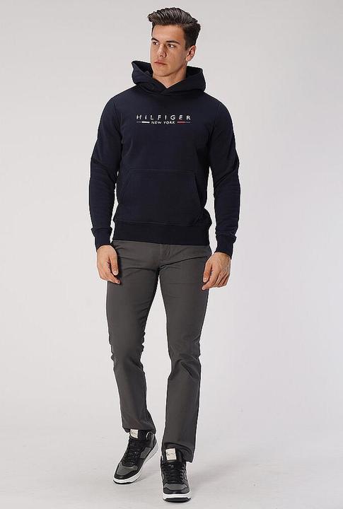 Actual product image Tommy Hilfiger Pima Cotton Denton Chino Straight Fit Dark As (W30/L32)