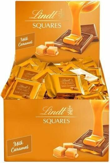 Produktbild Lindt Squares Pralinés Milch Caramel (750 g)