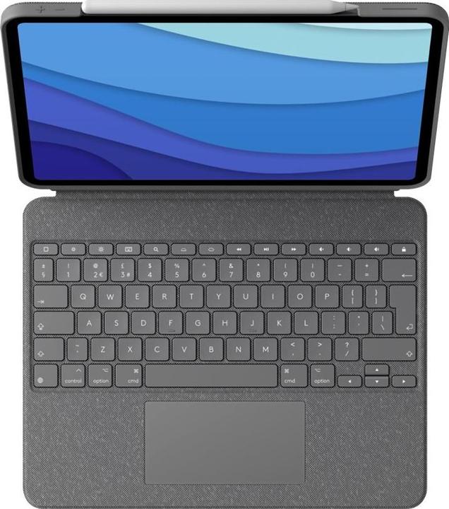 Produktbild Logitech Combo Touch (CH, iPad Pro 12.9 2021 (5. Gen), iPad Pro 12.9 2022 (6. Gen))