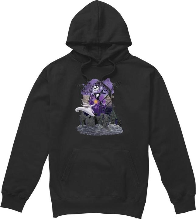 Actual product image The Nightmare Before Christmas Mens Jack Skellington Grave Hoodie (XL)