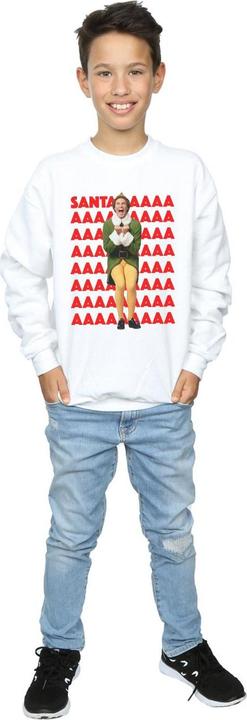 Immagine prodotto Elf Buddy Santa Scream Felpa Ragazzi (140, 146)