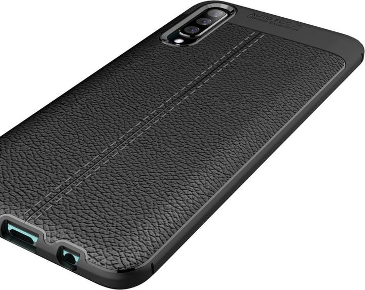 Produktbild Screenguard Samsung Galaxy A30s Hülle Leather Design TPU Cover (Samsung Galaxy A30s)