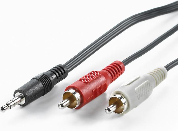 Produktbild Value Stereo-Klinke – 2x Cinch (5 m, 3.5mm Klinke (AUX), Cinch)