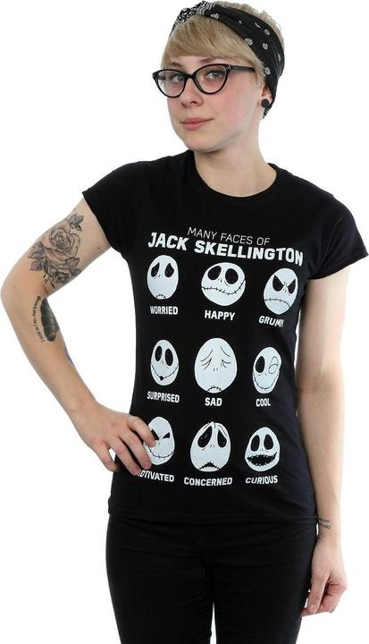Immagine prodotto Disney Maglietta Nightmare Before Christmas Many Faces Of Jack (XL)