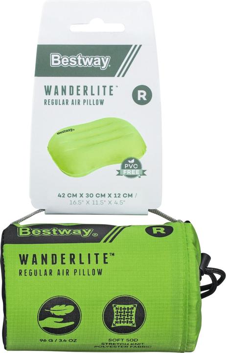 Actual product image Bestway Wanderlite™ air cushion 42 x 30 x 12 cm