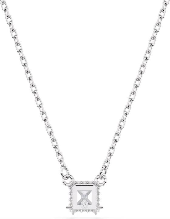 Immagine prodotto Swarovski Collana Stilla con taglio a cuscino bianco (Metallo Swarovski)