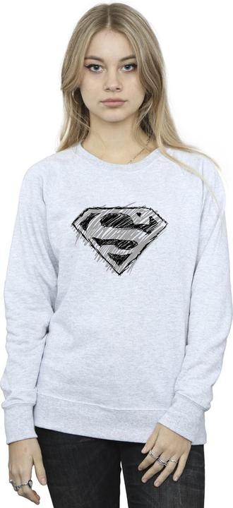 Produktbild Superman Logo Sketch Sweatshirt (XL)