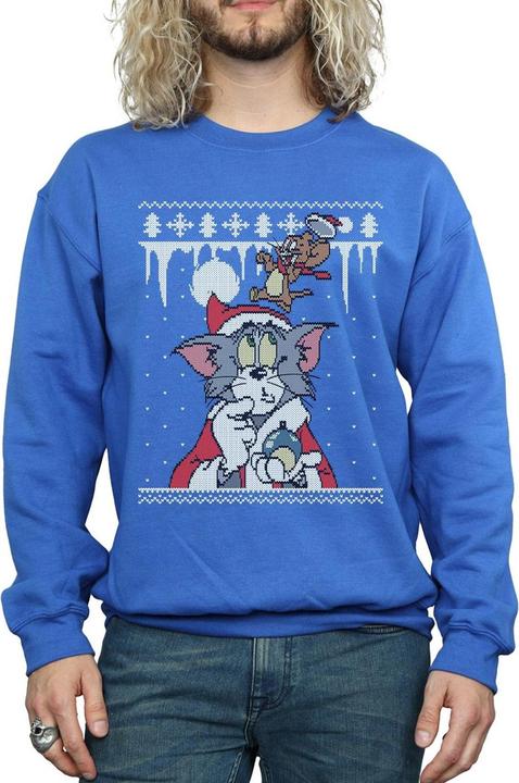 Image du produit Tom & Jerry - Sweat CHRISTMAS FAIR ISLE - Homme (S)