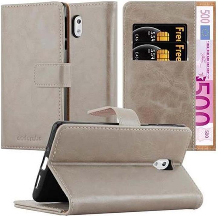 Produktbild Cadorabo Luxury Book Hülle (Samsung Galaxy J3 2017 (US Version))