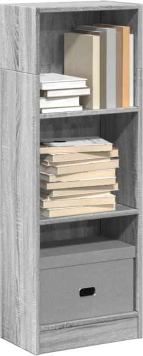 Immagine prodotto VidaXL Bücherregal Bücherschrank Standregal Büroregal Grau Sonoma Holzwerkstoff (40 x 24 x 109 cm)